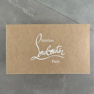 Authentic and New Christian Louboutin Shoe Box With Tissue Paper